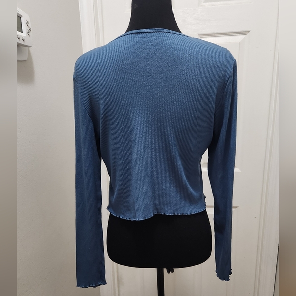 American Eagle Ribbed Crop Top - Picture 3 of 7